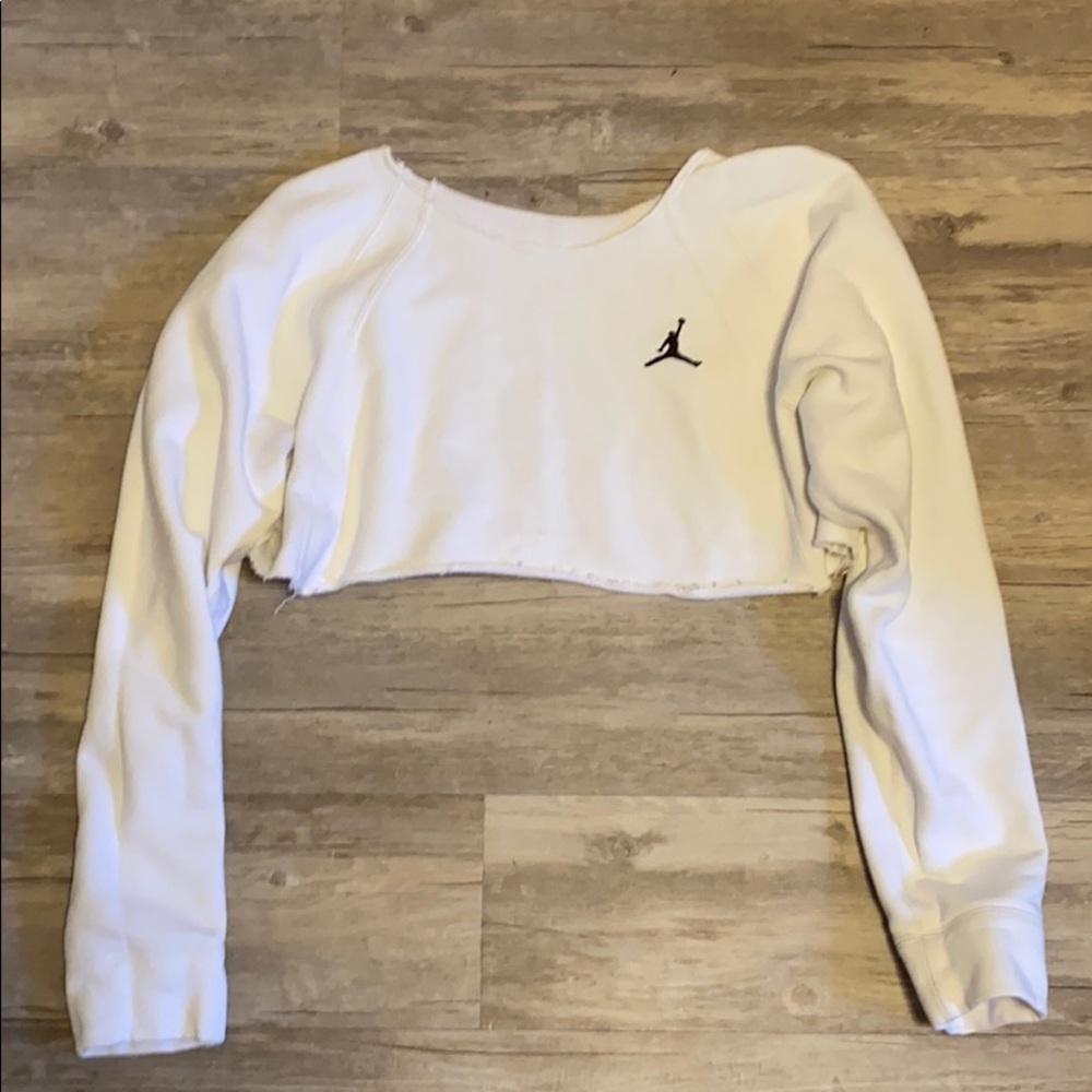 Jordan cropped sweatshirt